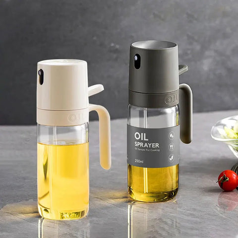 Pulverizador De Azeite, Vidro Borossilicato, Névoa Fina, Dispensador De Óleo, Controle De Gordura, Acessório De Cozinha, Borrifador de Óleo, Spray de Óleo, Pulverizador de Óleo, Borrifador de Azeite, Spray de Azeite, Kitchen&Co