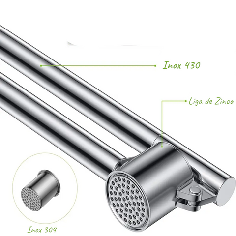 Espremedor de Alho Inox, Triturador de Alho, Espremedor de Gengibre, Descascador de Alho, Utensílio de Cozinha Inox, Espremedor com Escova, Espremedor de Alho Reforçado, Acessório para Temperos, Espremedor Manual, Espremedor de Alho Profissional, Conjunto de Espremedor de Alho, Alho Triturado, Prensa de Alho