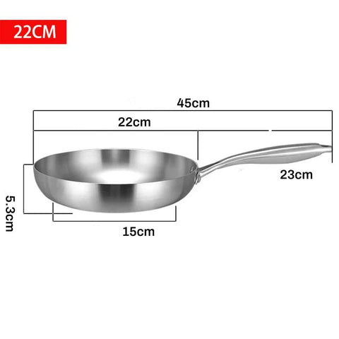 Frigideira Tripla Camada, Frigideira Inox Profissional, Frigideira Inox para Indução, Frigideira com Alumínio, Frigideira Inox 304, Frigideira de Aço Inoxidável, Utensílio Gourmet Inox, Frigideira Alta Performance, Frigideira Sem Revestimento, Frigideira Inteligente, Frigideira KitchenCo
